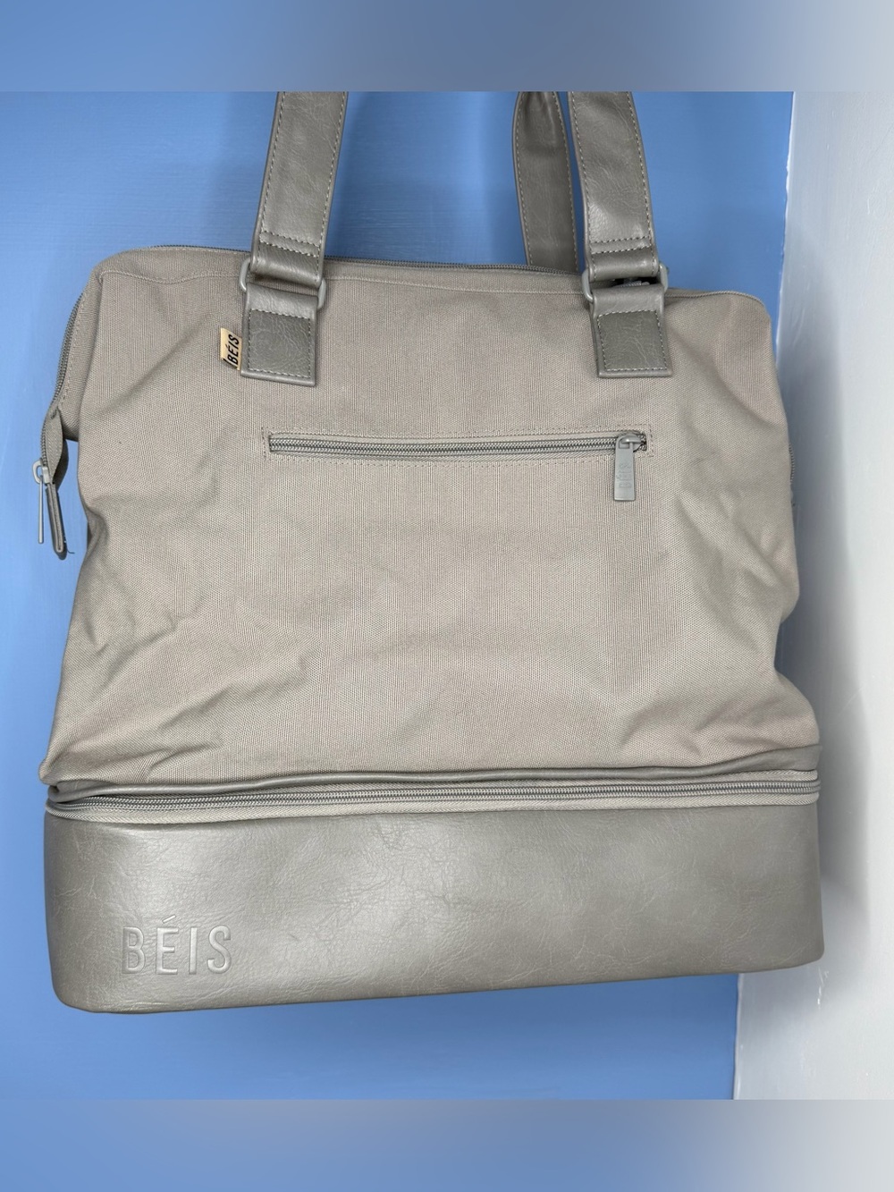 Beis The Convertible Weekend Travel Bag Grey